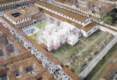 Římské město Wroxeter od Ivan Lapper