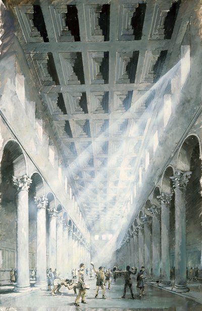 Wroxeter Roman City, c2. století, c1990-2010 od Ivan Lapper