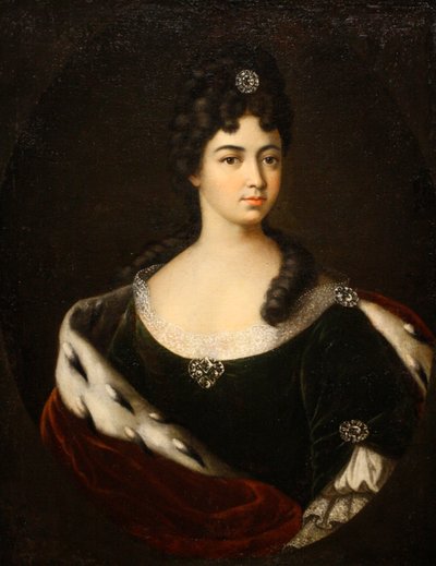 Portrét hraběnky Smaragdy Maria Cantemir, konec 1710-začátek 1720. od Ivan Nikitich Nikitin