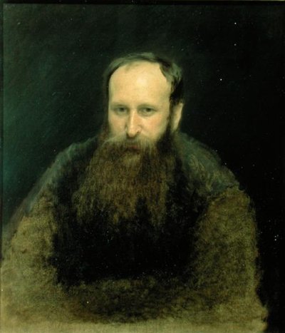 Portrét Vasilije Vasilieviče Vereščagina, 1883 od Ivan Nikolaevich Kramskoy