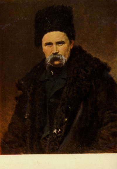 Taras Ševčenko , ukrajinský básník a umělec od Ivan Nikolaevich Kramskoy