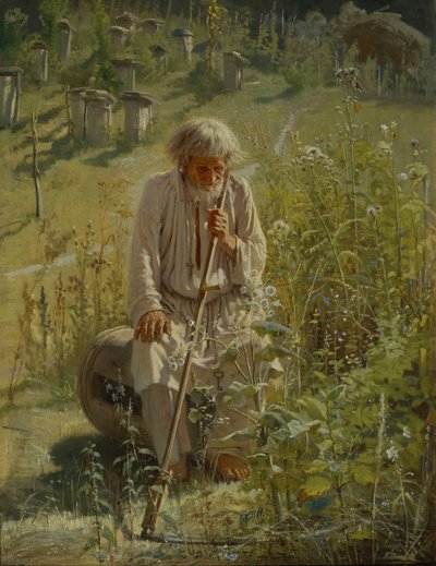 Včelař, 1872 od Ivan Nikolaevich Kramskoy