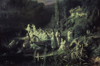 Mořské panny, 1871 od Ivan Nikolaevich Kramskoy