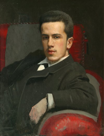 Portrét Anatolije Kramskoye, syna umělců, 1882 od Ivan Nikolaevich Kramskoy