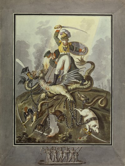 1812. Alegorie, 1813 od Ivan Philippovich Tupylev