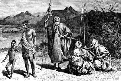 Skupina Tibbus, severní Afrika, 1895. od Ivan Pranishnikoff