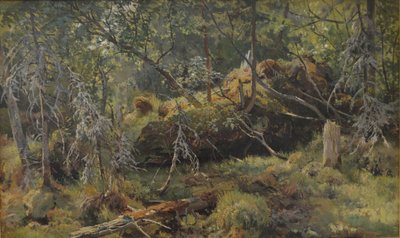 Pobočky. Studie od Ivan Ivanovich Shishkin