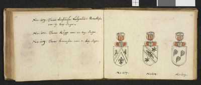 Ilustrace převzata ze soukromého archivu v Národní knihovně s názvem Insignia quædam virorum illustrium in Norvegia quodam habitantium od Iver Nielssøn Hirtzholm od Iver Hirtzholm