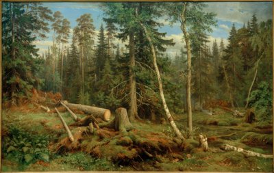I.I.Šiškin, Dřevorubectví od Ivan Ivanovich Shishkin