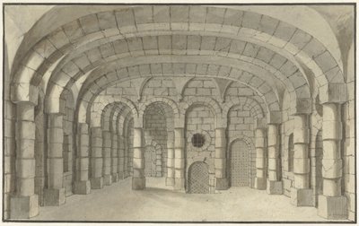 Scénografie dungeonu od J.A. Tempelier