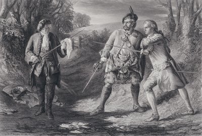 Ilustrace pro Rob Roy (rytina) od J.B. (after) MacDonald