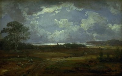 Pohled na Jungshoved od Johan Christian Dahl