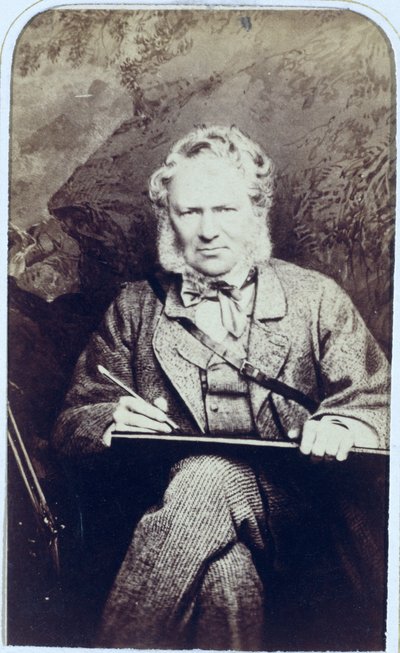 Portrét sira Edwina Landseera (1802-73) (tisk alba) od J.C. Watkins