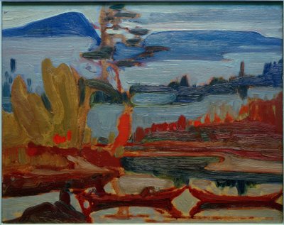 Mist Fantasy, Sand River od J.E.H. MacDonald