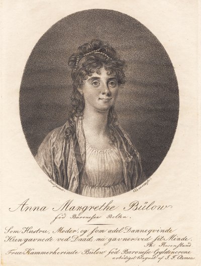 Anna Margrethe Bülowová od J.F. Clemens