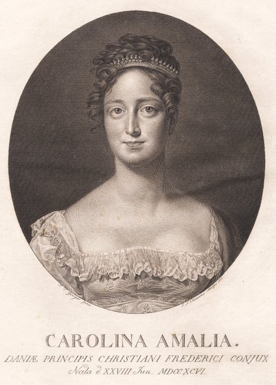 Caroline Amalie od J.F. Clemens