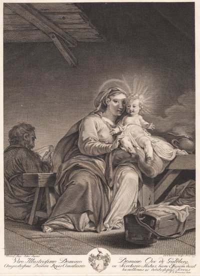 Svatá rodina od J.F. Clemens