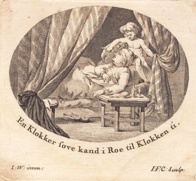 Tlustý poslíček spí od J.F. Clemens