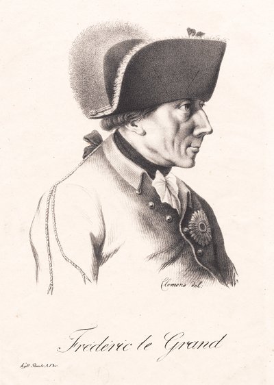 Fridrich Veliký od J.F. Clemens