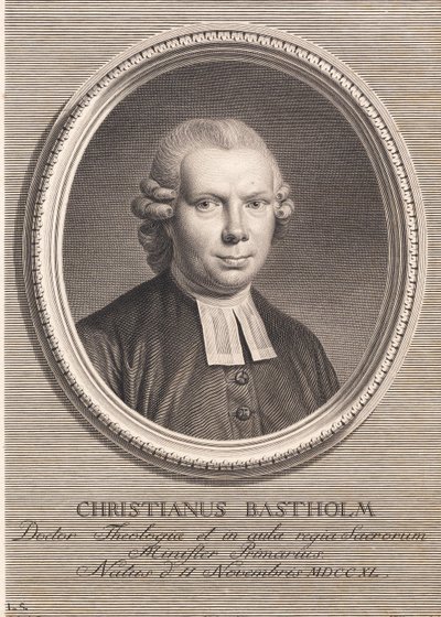 Královský zpovědník Christian Bastholm od J.F. Clemens