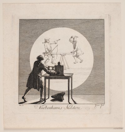 "Kiøbenhavns Skilderie", č. 2 od J.F. Clemens