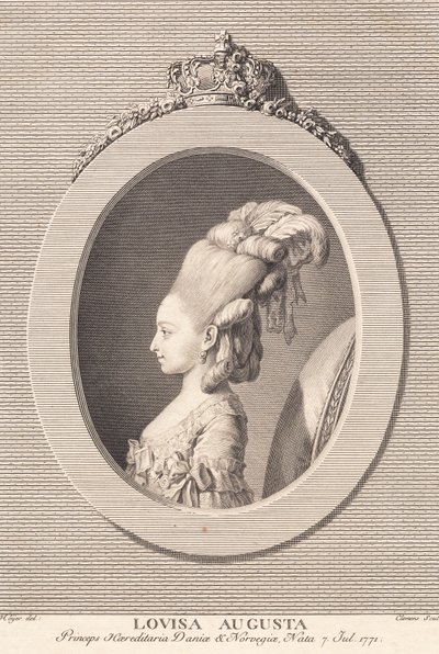 Princezna Louisa Augusta od J.F. Clemens