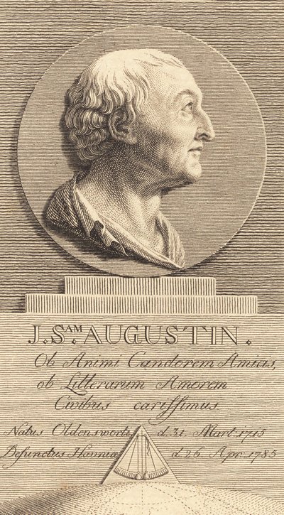 Tajemník ve válečné kanceláři Johan Samuel Augustin od J.F. Clemens