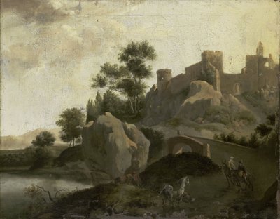 Italská krajina od J.G. Schieblius