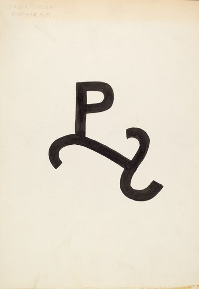 Cattle Brand, c. 1936. od J.Henry Marley