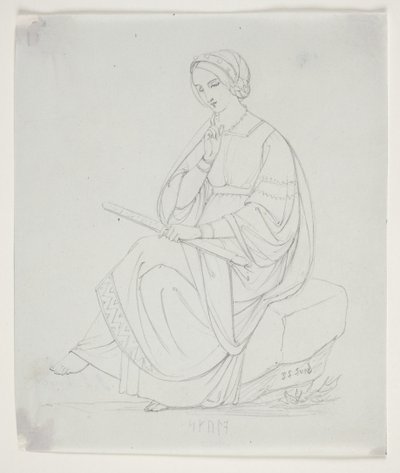 Studie na "The Three Norns" od J.L. Lund