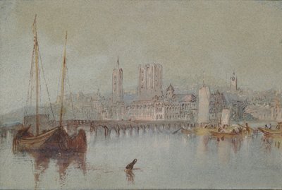 Beaugency, c1830 od Joseph Mallord William Turner