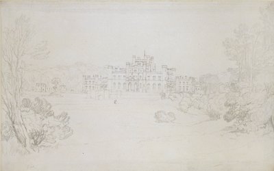 Dolní zámek, 1809 od Joseph Mallord William Turner