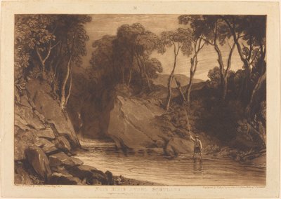 Poblíž Blair Athol, publikoval 1811. od Joseph Mallord William Turner