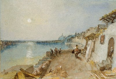 Rietz, poblíž Saumur, c1830 od Joseph Mallord William Turner