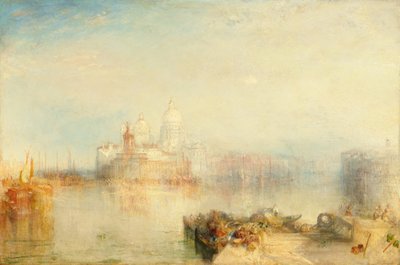 Dogana a Santa Maria della Salute, Benátky, 1843. od Joseph Mallord William Turner