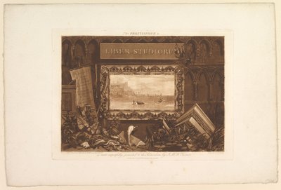 Frontispis k Liber Studiorum, květen 1812. od Joseph Mallord William Turner