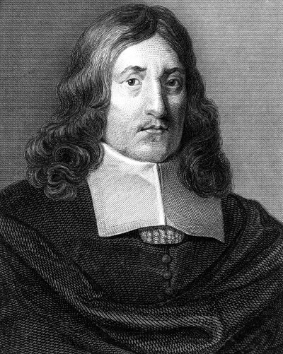 John Milton, anglický básník 17. století, 1820. od JT Wedgwood