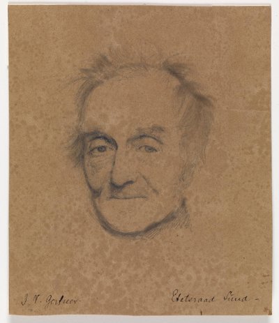 Portrét malíře J.L. Háj od J.V. Gertner
