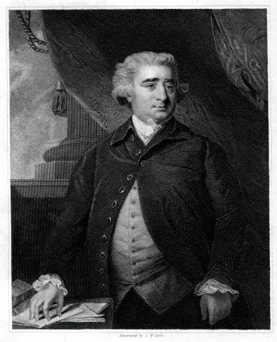 Charles James Fox, britský whigský politik, 1833. od J.W. Cook