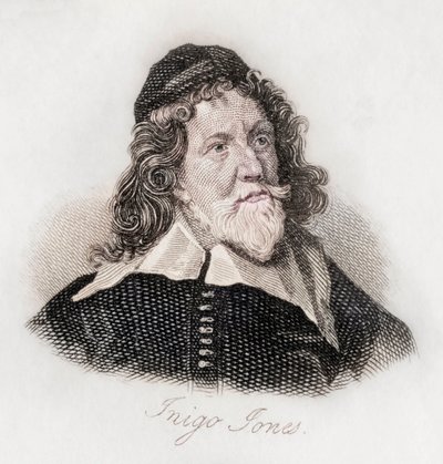 Inigo Jones (rytina) od J.W. Cook