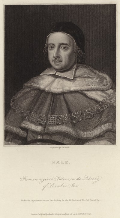 Sir Matthew Hale od J.W. Cook