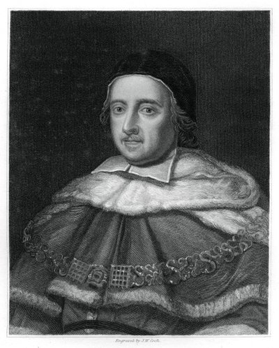 Sir Matthew Hale, lord hlavní soudce Anglie, 1834. od J.W. Cook
