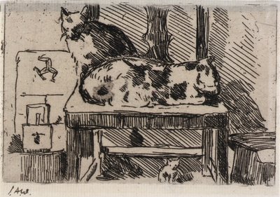 Manské kočky - ostrov Man od J. Alden Weir