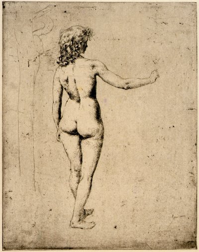 Studie aktu od J. Alden Weir