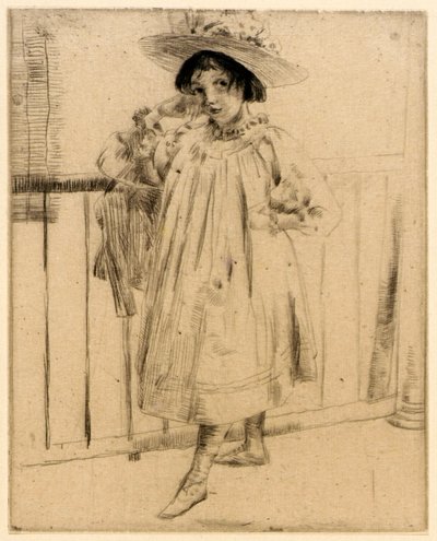 Na verandě od J. Alden Weir
