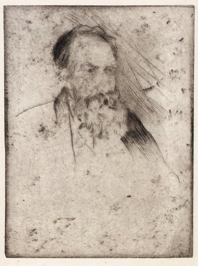 Portrét Alberta P. Rydera od J. Alden Weir