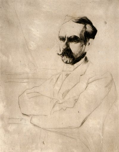 Portrét Dr. Roberta F. Weira od J. Alden Weir