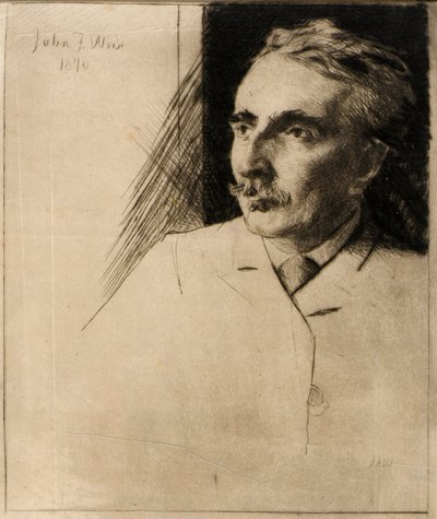 Portrét Johna F. Weira od J. Alden Weir