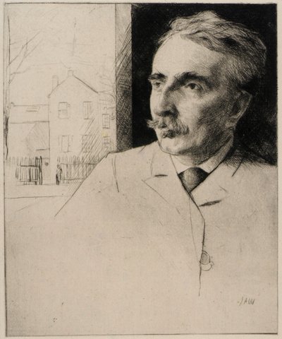 Portrét Johna F. Weira od J. Alden Weir