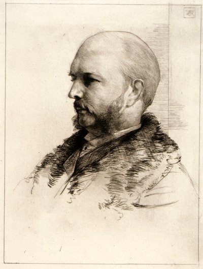 Portrét Roberta Hoea od J. Alden Weir